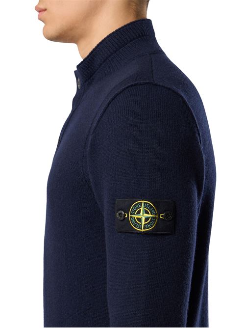 Short zip sweater STONE ISLAND | 5100040S00A3V0020